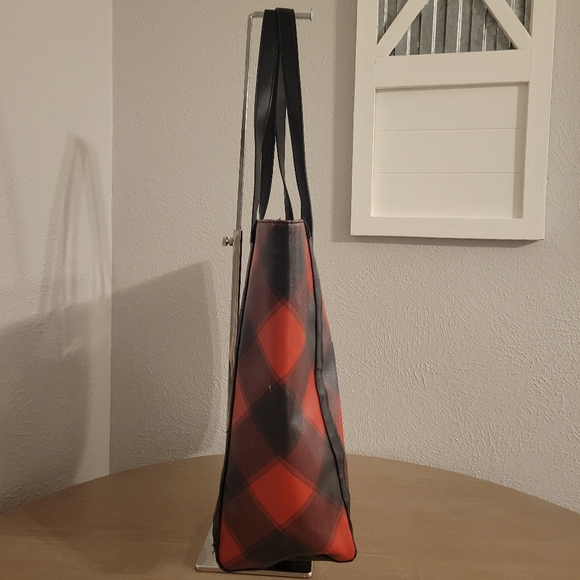 Victoria's Secret Plaid Tote - Picture 4 of 12